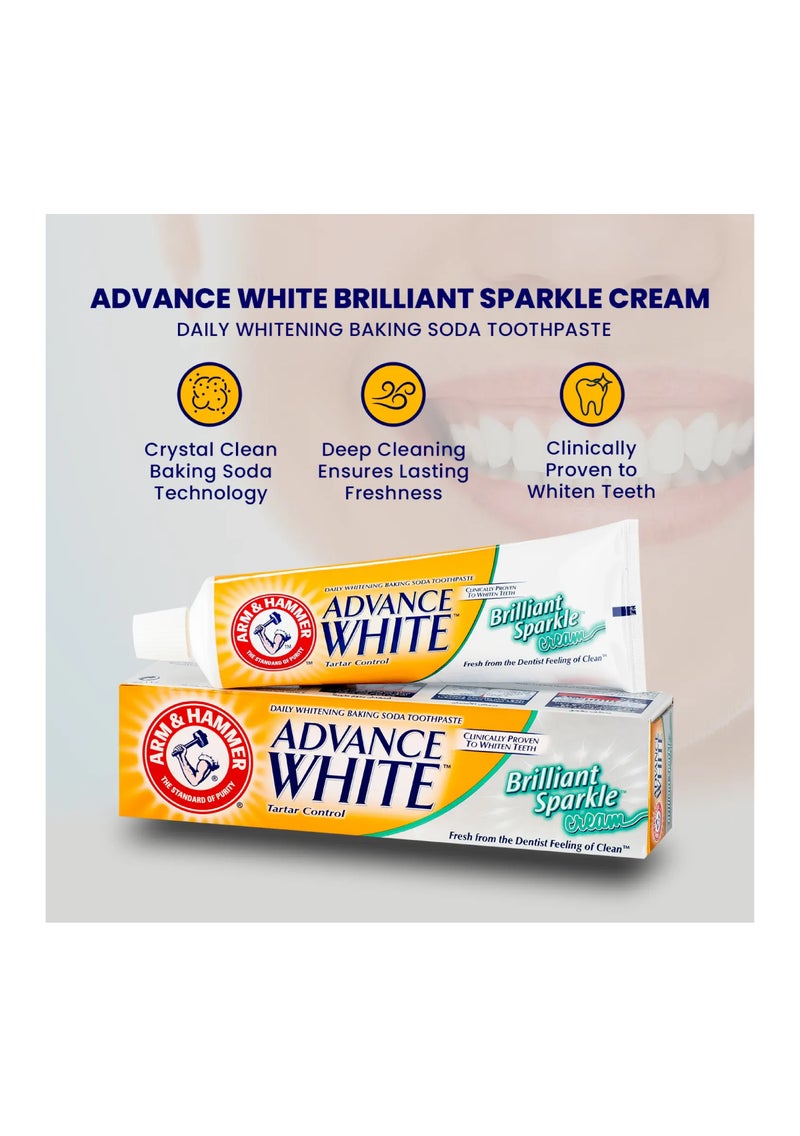 A&H Brilliant Sparkle Cream Toothpaste - Image 2